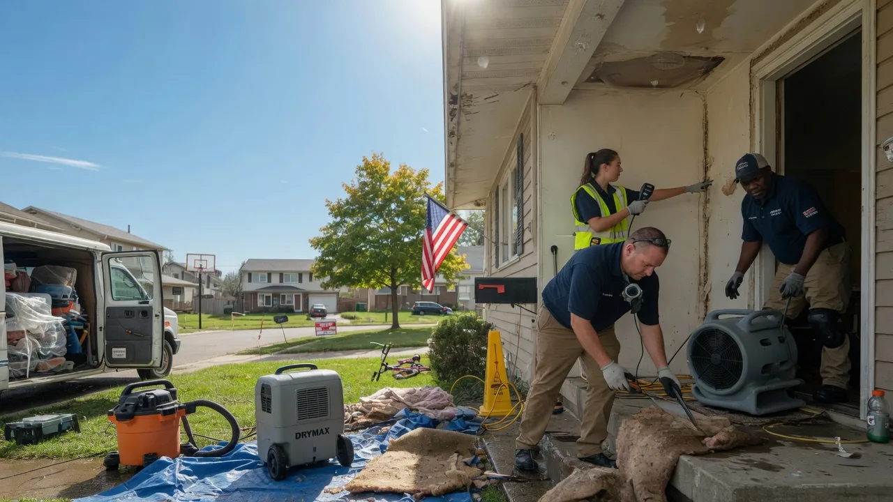 Water Damage Restoration in Saint Libory, IL near me
